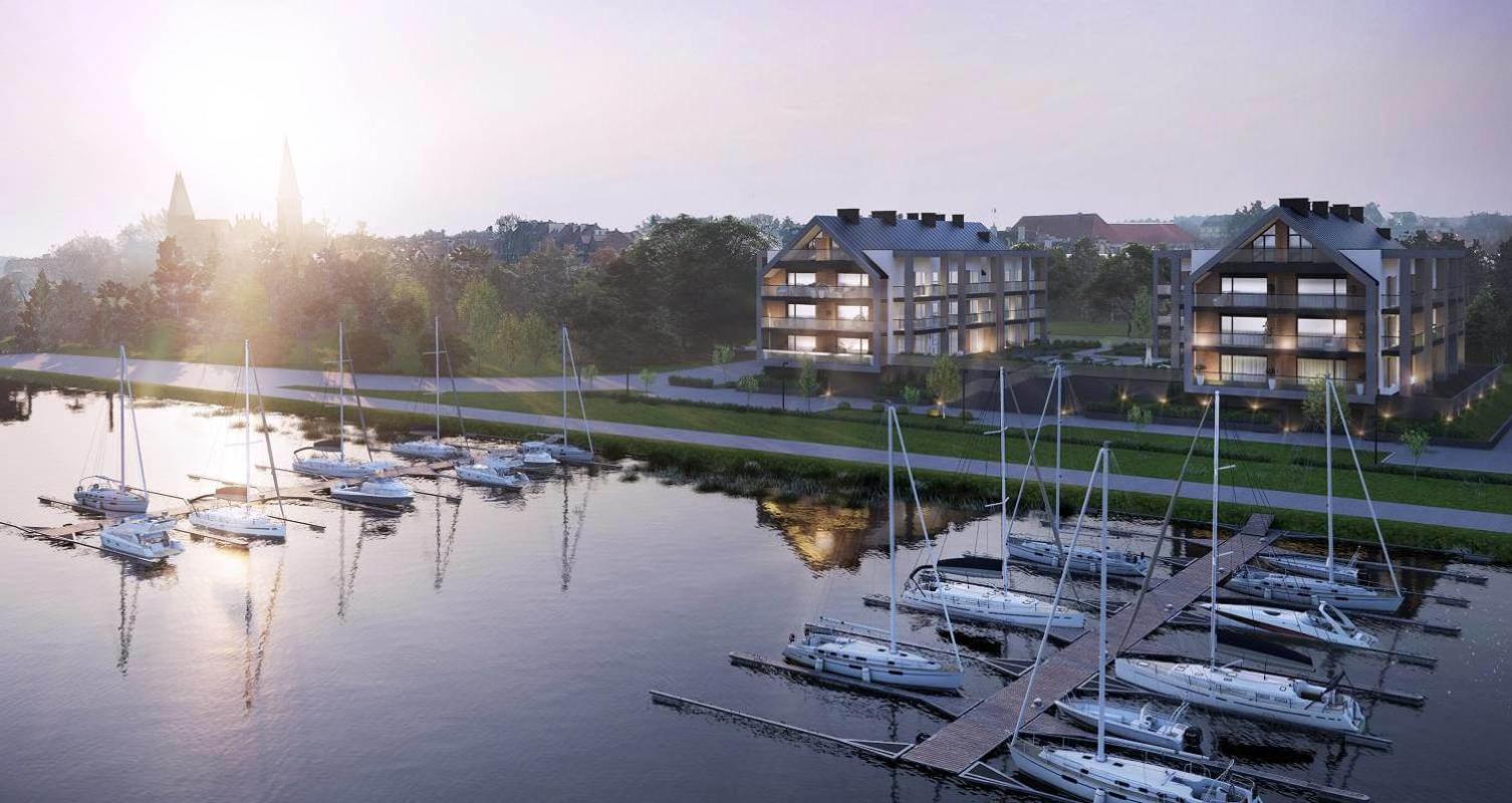Apartament Heksagon Ostróda Exteriér fotografie